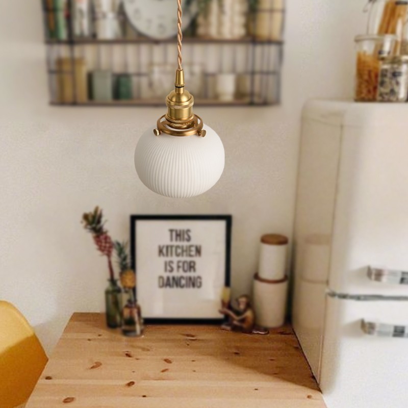 Stribet keramisk pendel