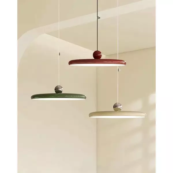 Enkel Modern Justerbar Svängarm Disc Pendellampa M110