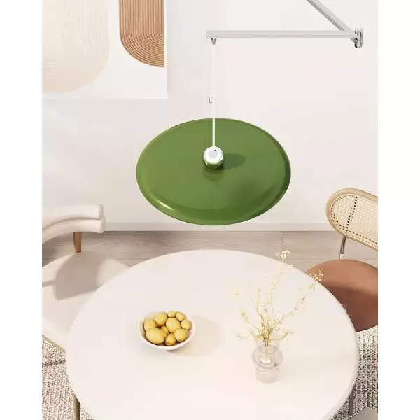 Enkel Modern Justerbar Svängarm Disc Pendellampa M110