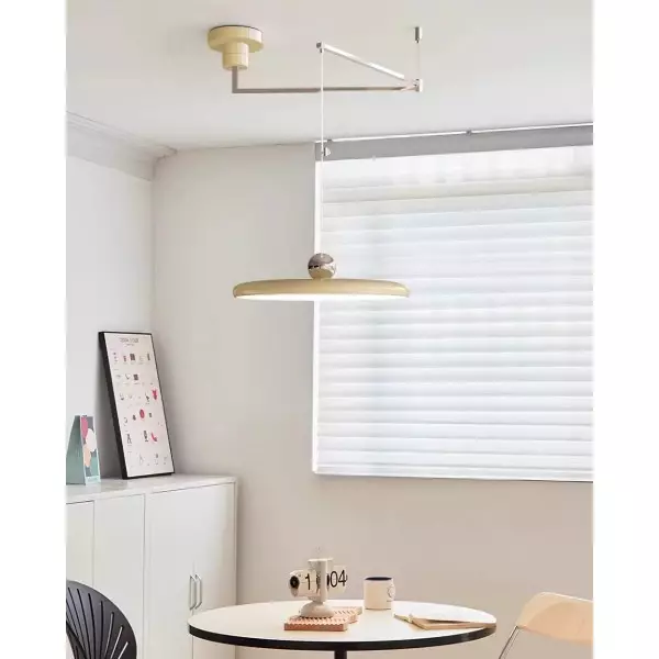 Enkel Modern Justerbar Svängarm Disc Pendellampa M110
