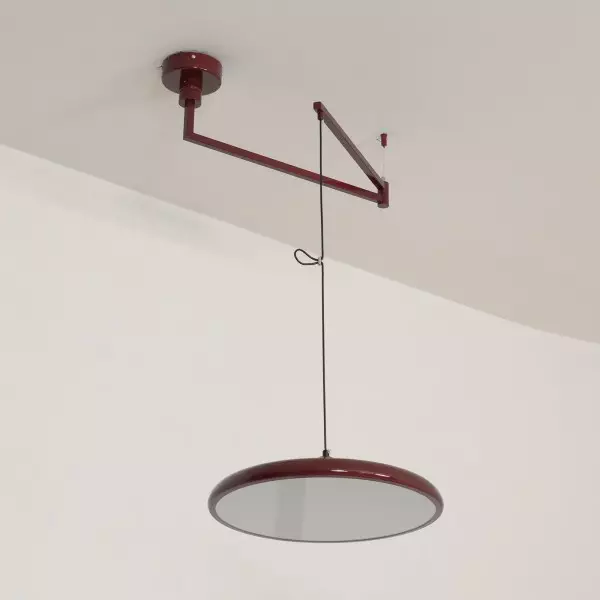 Enkel Modern Justerbar Svängarm Disc Pendellampa M110