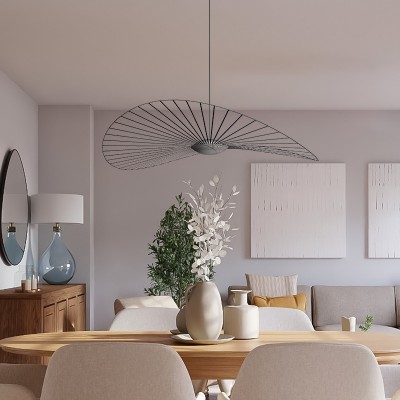 Fransk Minimalistisk stråhat Nova Pendel S181