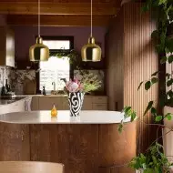 Nordic Złoty Dzwon Lampa Wisząca S184