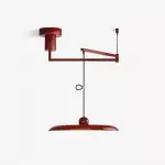 Minimalistyczna lampa wisząca ze szkła w stylu boho M492