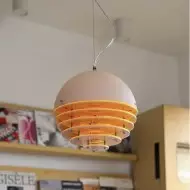 Bauhaus Sunset Ambient Pendant Lamp - Glass Acrylic Pendant Lamp S192