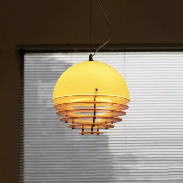 Bauhaus Sunset Ambient Pendant Lamp - Glass Acrylic Pendant Lamp S192