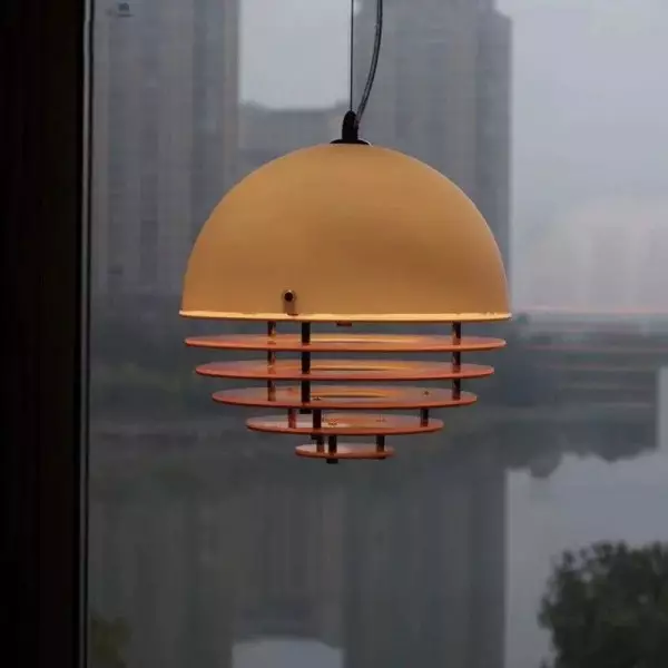 Bauhaus Sunset Ambient Pendant Lamp - Glass Acrylic Pendant Lamp S192