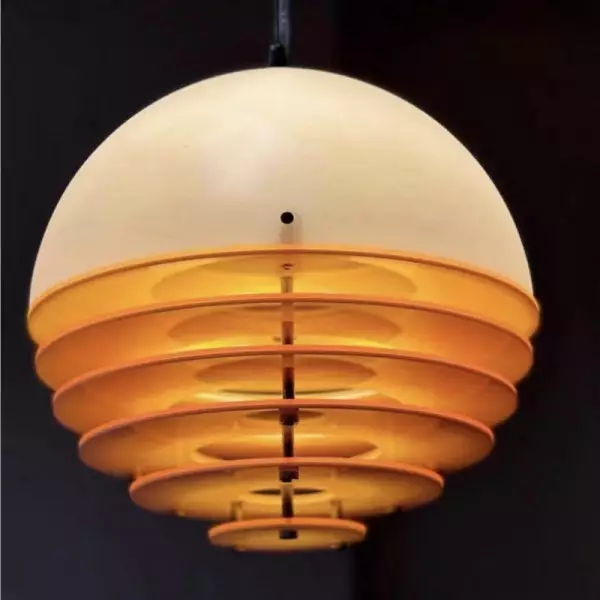 Bauhaus Sunset Ambient Pendant Lamp - Glass Acrylic Pendant Lamp S192