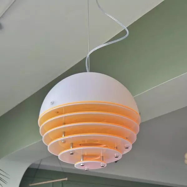 Bauhaus Sunset Ambient Pendant Lamp - Glass Acrylic Pendant Lamp S192