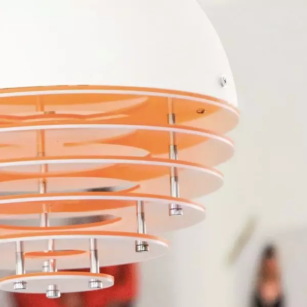 Bauhaus Sunset Ambient Pendant Lamp - Glass Acrylic Pendant Lamp S192