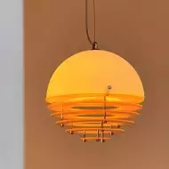 Bauhaus Sunset Ambient Pendant Lamp - Glass Acrylic Pendant Lamp S192