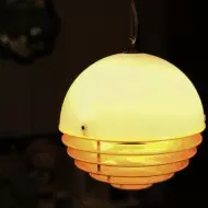 Bauhaus Sunset Ambient Pendant Lamp - Glass Acrylic Pendant Lamp S192