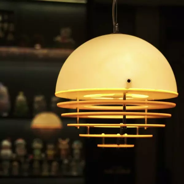 Bauhaus Sunset Ambient Pendant Lamp - Glass Acrylic Pendant Lamp S192