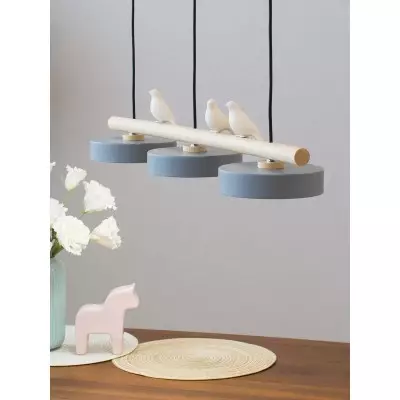 Kreatywna lampa wisząca w kształcie ptaka G01