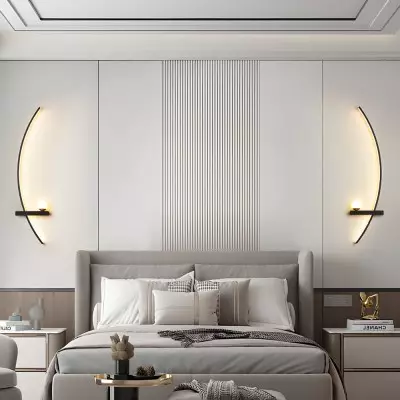 21'' Curved Strip 3 Step Dimming LED Wall Sconce