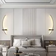 21'' Zakrzywiony pasek 3-stopniowy ściemniający kinkiet LED