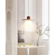 Retro Decor Cave Stone Disc Lampa wisząca G47