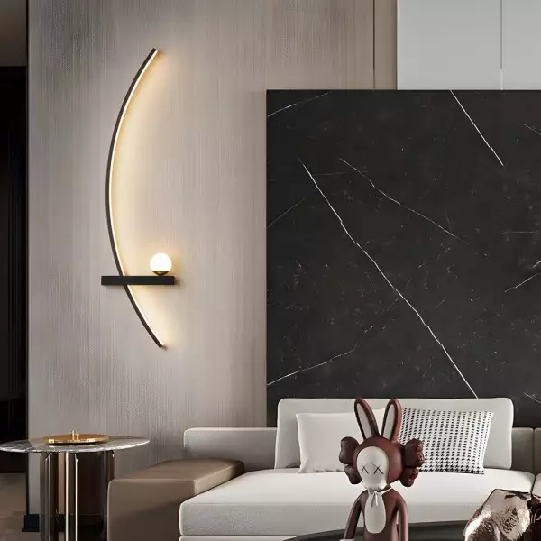 21'' Zakrzywiony pasek 3-stopniowy ściemniający kinkiet LED G03