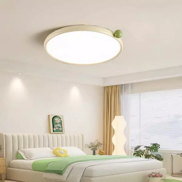Lampada da soffitto ultrasottile stile minimalista Disc Cream M543
