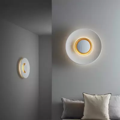 Applique murale ronde de style simple P009