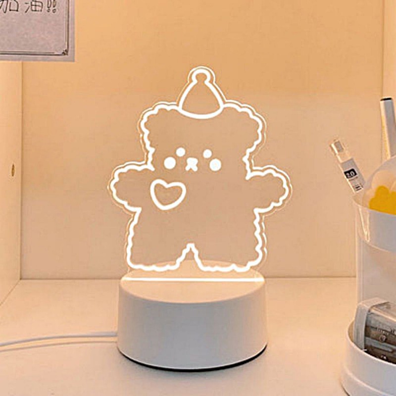 Cartoon 3D Desk Lamp