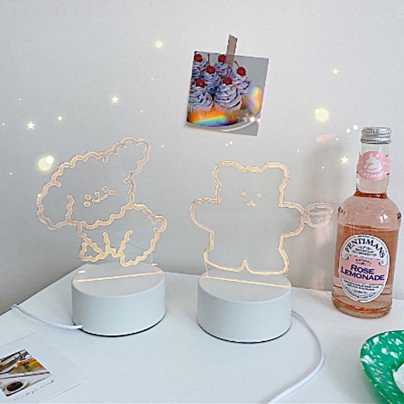 Cartoon 3D Desk Lamp
