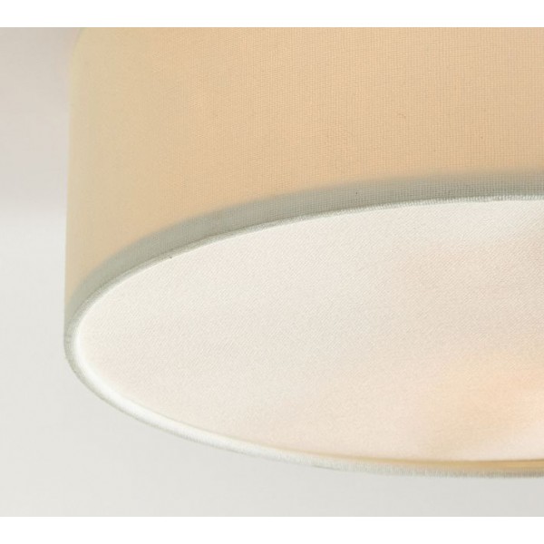 Lampa sufitowa z lnu Dumora – Korytarz i salon T001