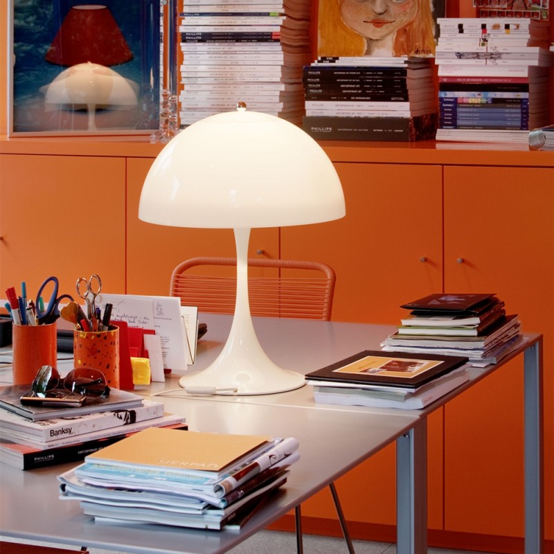 Półkulista Przenośna Lampa Stołowa Panthella