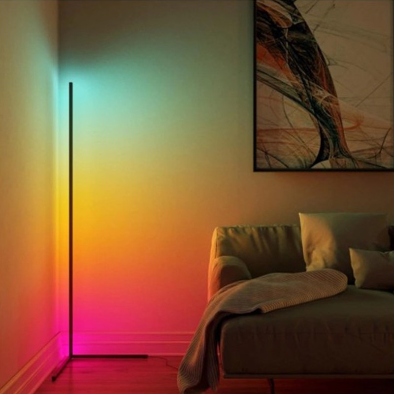 Adjustable RGB Floor Lamp