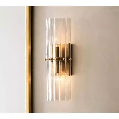 Lumora kristallvägglampa – Elegant belysning för hall och sovrum T140