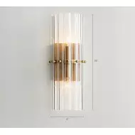 Kinkiet Lumora Crystal – eleganckie oświetlenie do przedpokoju i sypialni T140