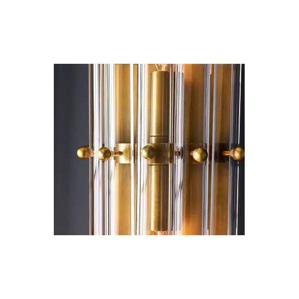 Kinkiet Lumora Crystal – eleganckie oświetlenie do przedpokoju i sypialni T140