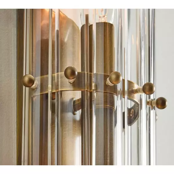 Kinkiet Lumora Crystal – eleganckie oświetlenie do przedpokoju i sypialni T140