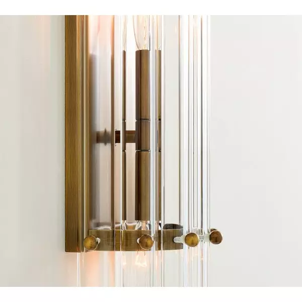 Kinkiet Lumora Crystal – eleganckie oświetlenie do przedpokoju i sypialni T140