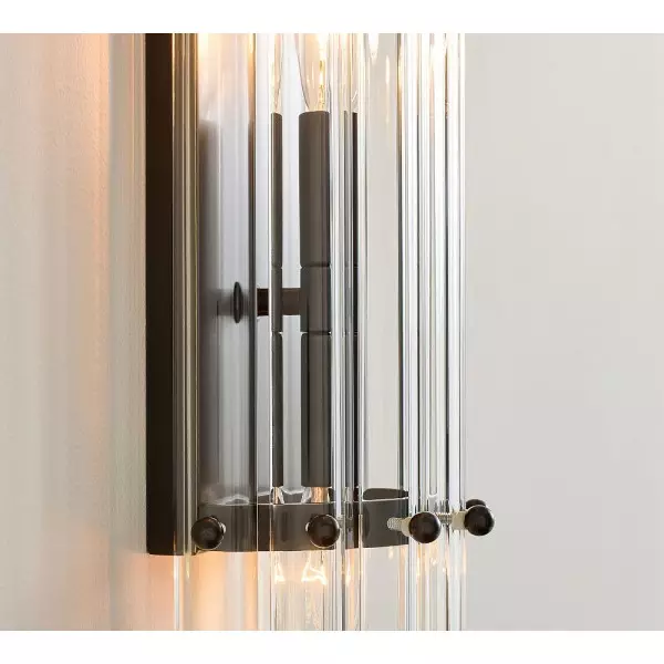 Kinkiet Lumora Crystal – eleganckie oświetlenie do przedpokoju i sypialni T140