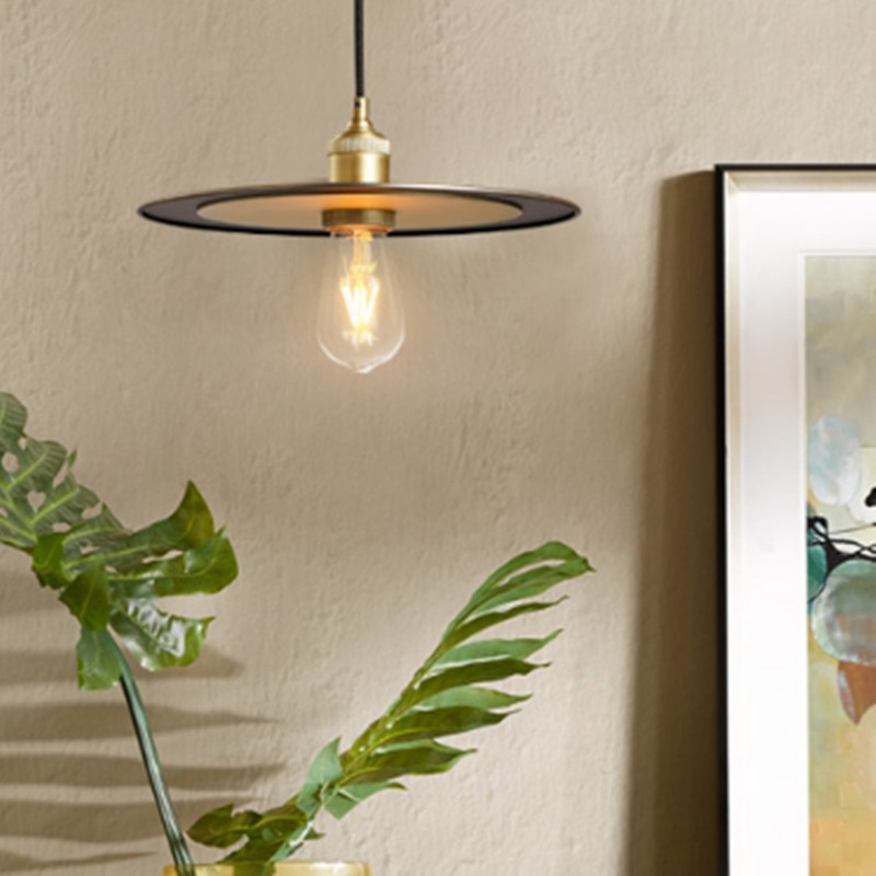 Lámpara colgante de disco delgado VELIQ