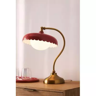 Rayla Scallop arbejdslampe – Retro arbejdsbelysning med stil T210