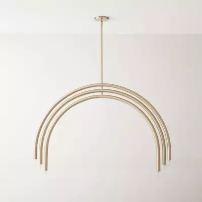 Lampadario ad arco Borvia - Braccio girevole semplice e moderno T249