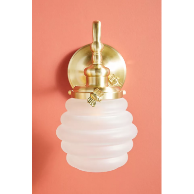 Capigia væglampe i glas og metal - Moderne badeværelseslampe med elegant stil T056