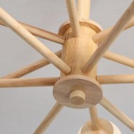 Lámpara molecular de madera LIGN