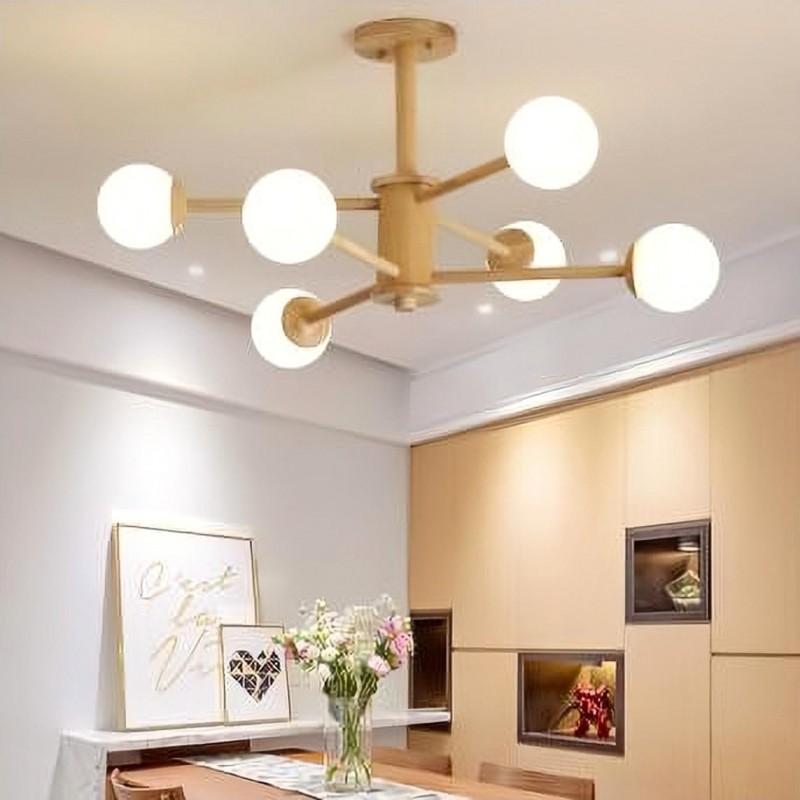 Lámpara molecular de madera LIGN