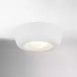 Jelvane Minimalistyczna lampa sufitowa z bęben kloszem T078