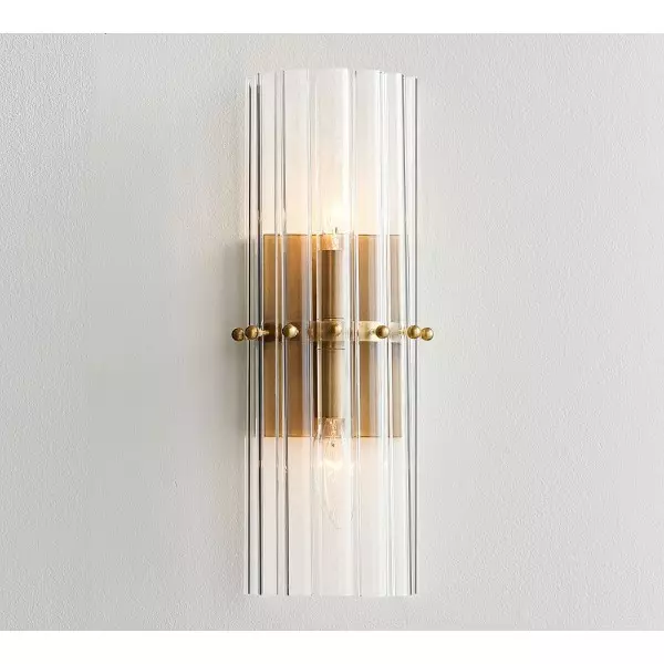 Kinkiet Lumora Crystal – eleganckie oświetlenie do przedpokoju i sypialni T140