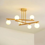 LINE Wooden Molecular Light