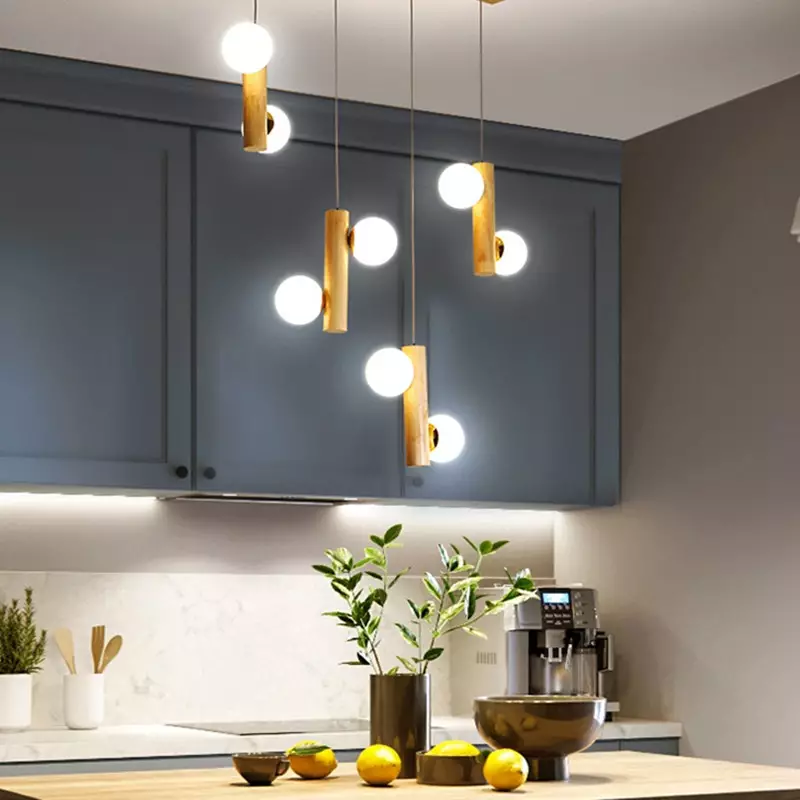 TWIG Wooden Pendant Light