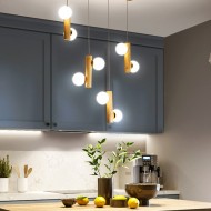 TWIG Pendellampa i trä