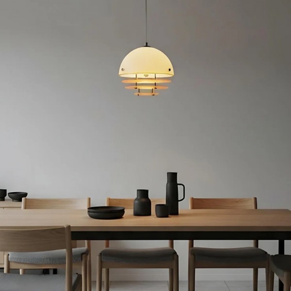 Bauhaus Sunset Ambient Pendant Lamp - Glass Acrylic Pendant Lamp S192