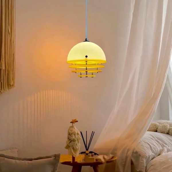 Bauhaus Sunset Ambient Pendant Lamp - Glass Acrylic Pendant Lamp S192