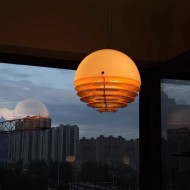 Bauhaus Sunset Ambient Pendant Lamp - Glass Acrylic Pendant Lamp S192