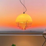 Bauhaus Sunset Ambient Pendant Lamp - Glass Acrylic Pendant Lamp S192